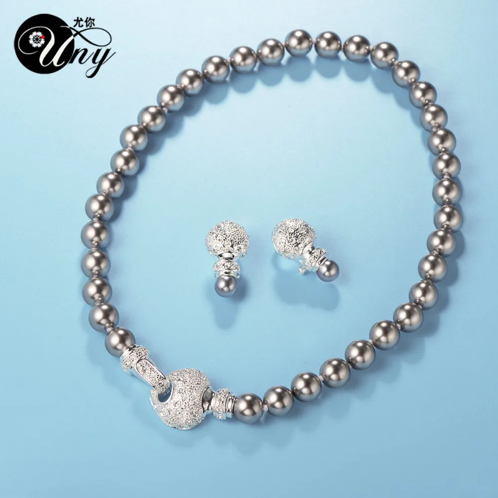 Uny Jewelry Миниатюрный кулон Цепочки и ожерелья родием Циркон с искусственным