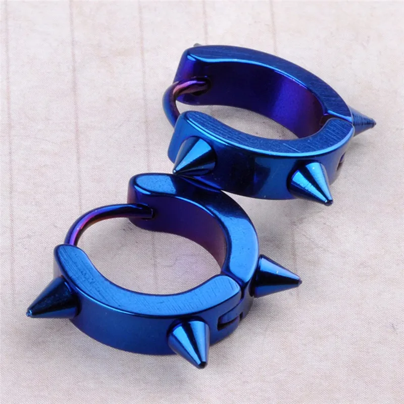 Magic Steel панк пирсинг для уха Мужские аксессуары ювелирные изделия Модные