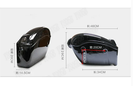 Жесткая Сумка для седла мотоцикла сумка на багажник багаж задний фонарь