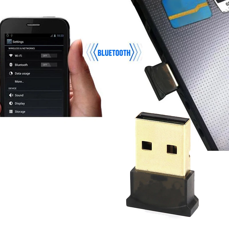 Mini USB Bluetooth адаптер V4.0 CSR двойной режим Беспроводной Dongle приемник передатчик для