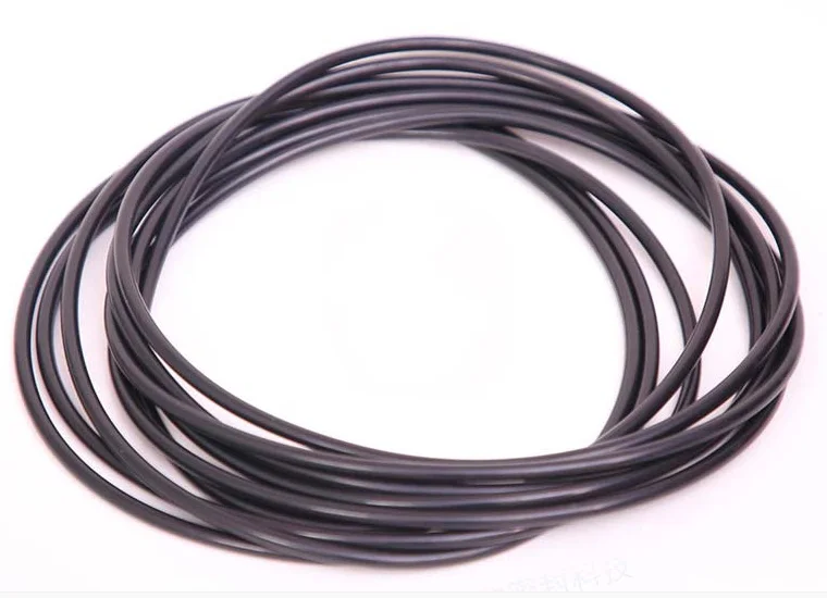 

40pcs 1.8mm Wire diameter black Nitrile Butadiene Rubber NBR ring waterproof insulation rubber band 6mm-6.1mm Outer diameter