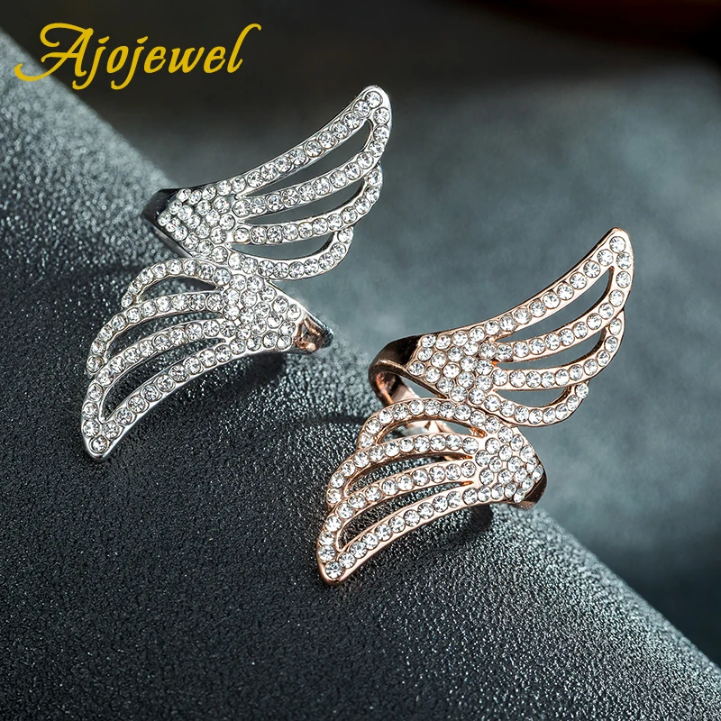 Женское кольцо с микро кристаллом цвета розового золота|rings for women wedding|fashion rings