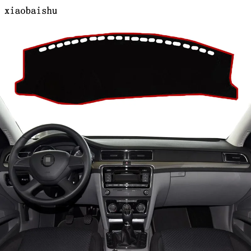 Xiaobaishu для Skoda Superb 2013 2014 2015 коврик защиты приборной панели от светильник платформа
