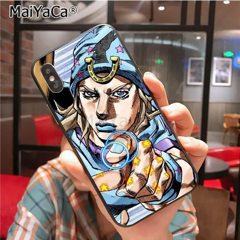 Милый чехол для телефона JoJo's невероятные приключения iphone 11 12 Pro X XS XR MAX 8 7 6 6S Plus 5 SE