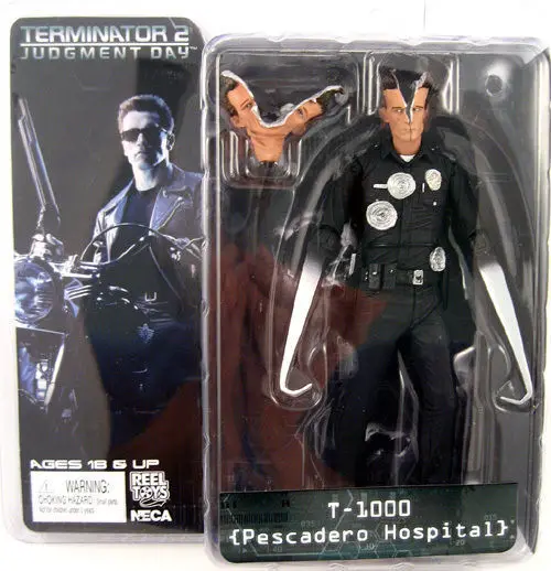 7 дюймов/18 см NECA Терминатор 2 T 1000 Pescadero больница фигурку 800 Коллекционная модель