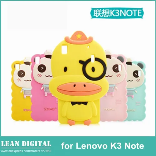 Телефон чехол k3 Note милый 3D комикс силиконовая резина защитное задняя часть для
