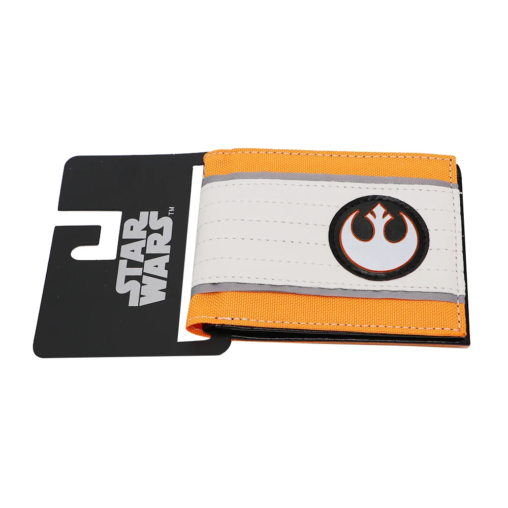 Звездные войны кошелек мандалорский логотип Боба Фетт искусственный Rebel Alliance& Galactic имперский кошелек с tagкороткий кошелек для мужчин
