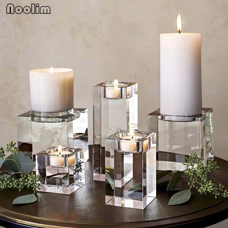 NOOLIM религиозные подсвечники Подсвечники Tealight Свадебные украшения центральные бонусы