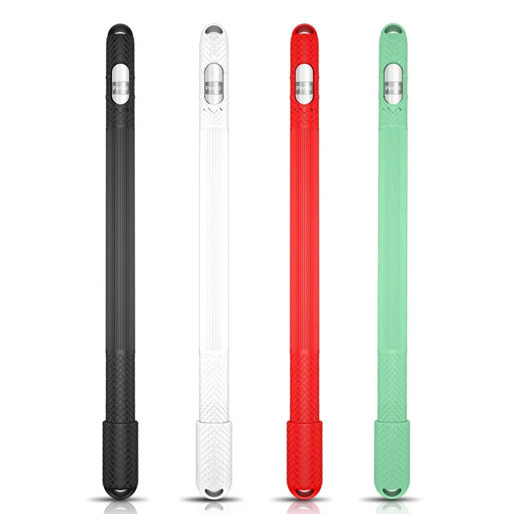 Чехол для Apple Pencil мягкий силиконовый защитный чехол держатель крышки наконечник