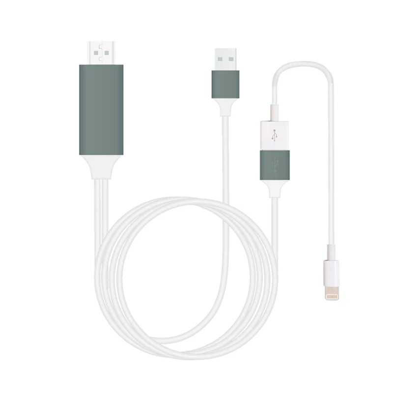 HDMI зеркальный смарт-кабель HD tv AV телефон к ТВ адаптер для iPhone/iPad/Android
