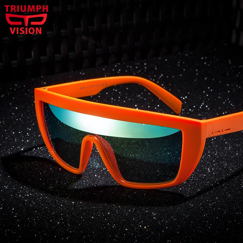 Солнцезащитные очки TRIUMPH VISION суперкрутые желтые матовые для мужчин