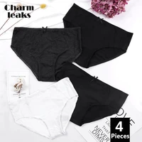 charmleaks womens panties cotton underwear hipster soft bow tie cozy breathable stretch mid waist hot sale