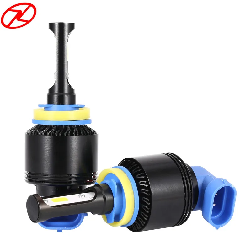 2 шт. Автомобильные светодиодные лампы H8 H9 H11 6000 лм 72 Вт|car led headlight|fog light bulbcar |