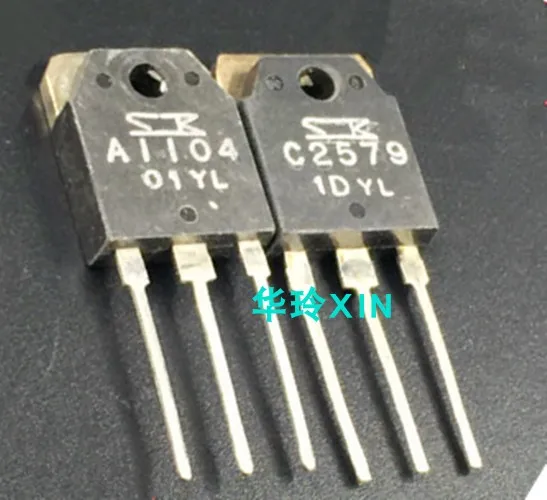2SA1104 2SC2579 A1104 C2579 прямой TO 3P Новый снимок (1 пара s6 юаней|Запасные части| |