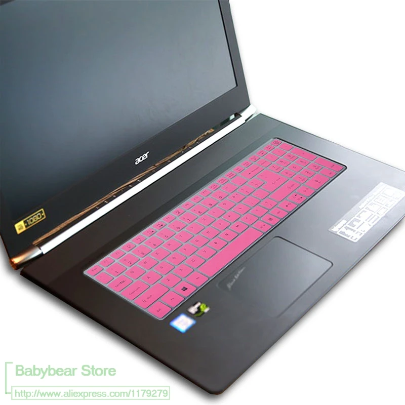 15,6 15 дюймов силиконовая клавиатура протектор кожного покрова для acer Aspire 5 A515 A515-15 A515-15G E5-523G E5-576G E5 523G 575G 576G