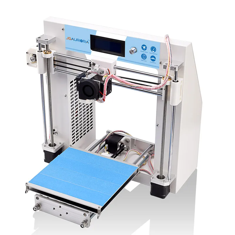 [JGAuroa] A-3 3D Принтер, Комплект Сделай Сам, Reprap Prusa, Листовой металл 200*200*180Мм(7.5*7.5*7.1Дюйм