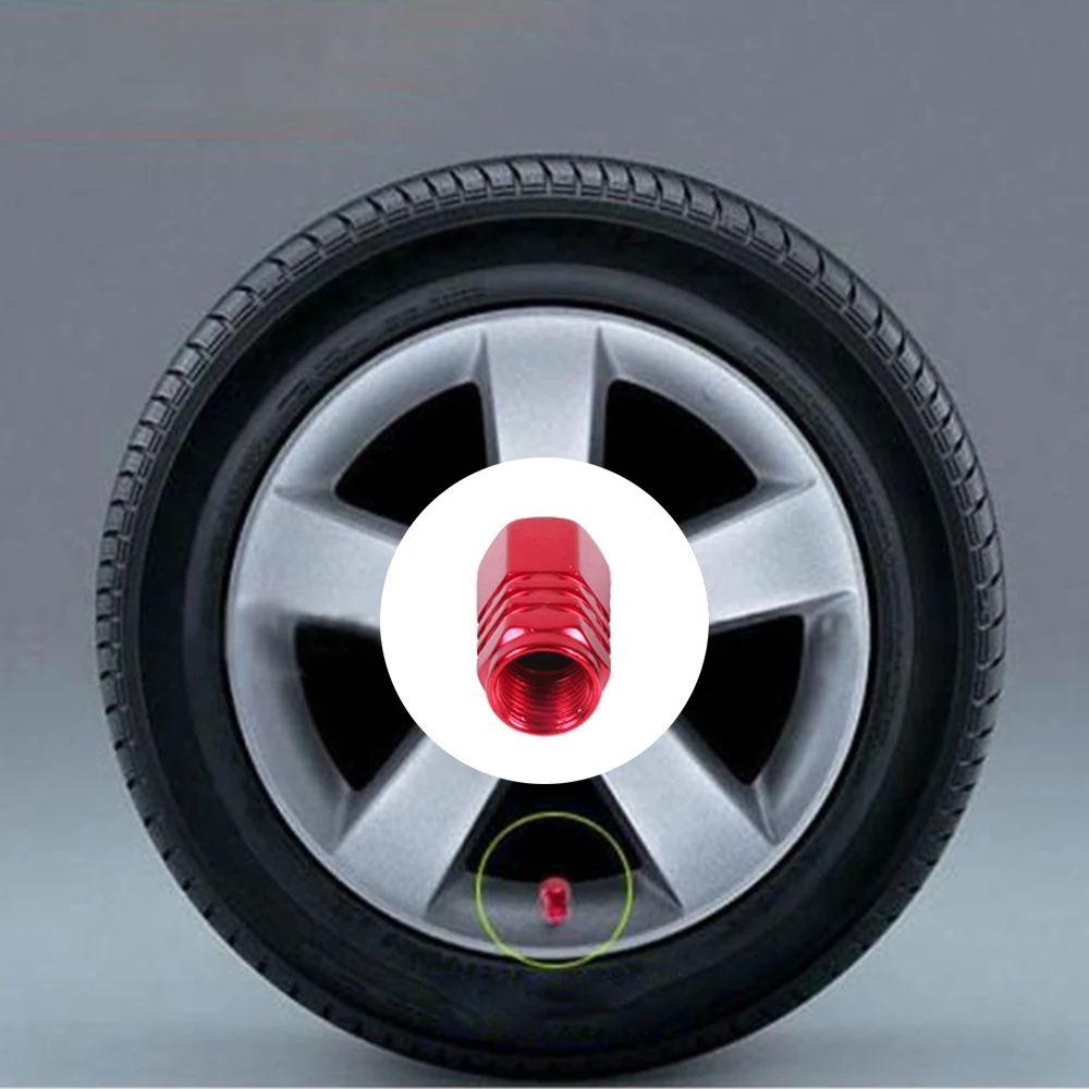 4 шт./лот высокое качество Противоугонный алюминиевый сплав клапан для