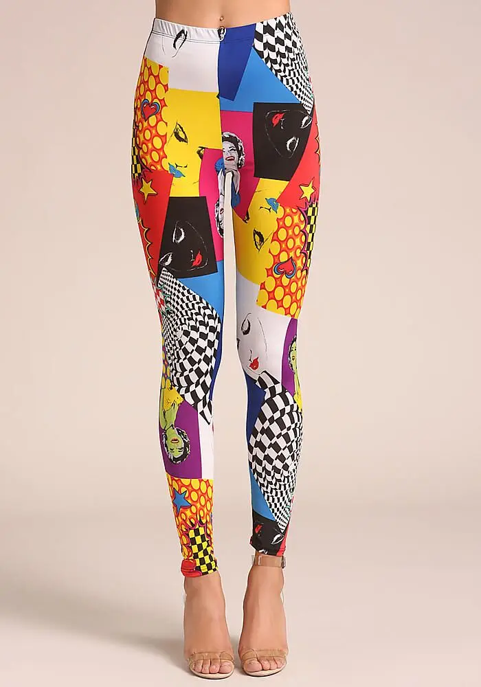 

2018 summer women's sexy printed irregular cross deep v-neck crop tops+printing pants suits female vest+pants 2 piece sets