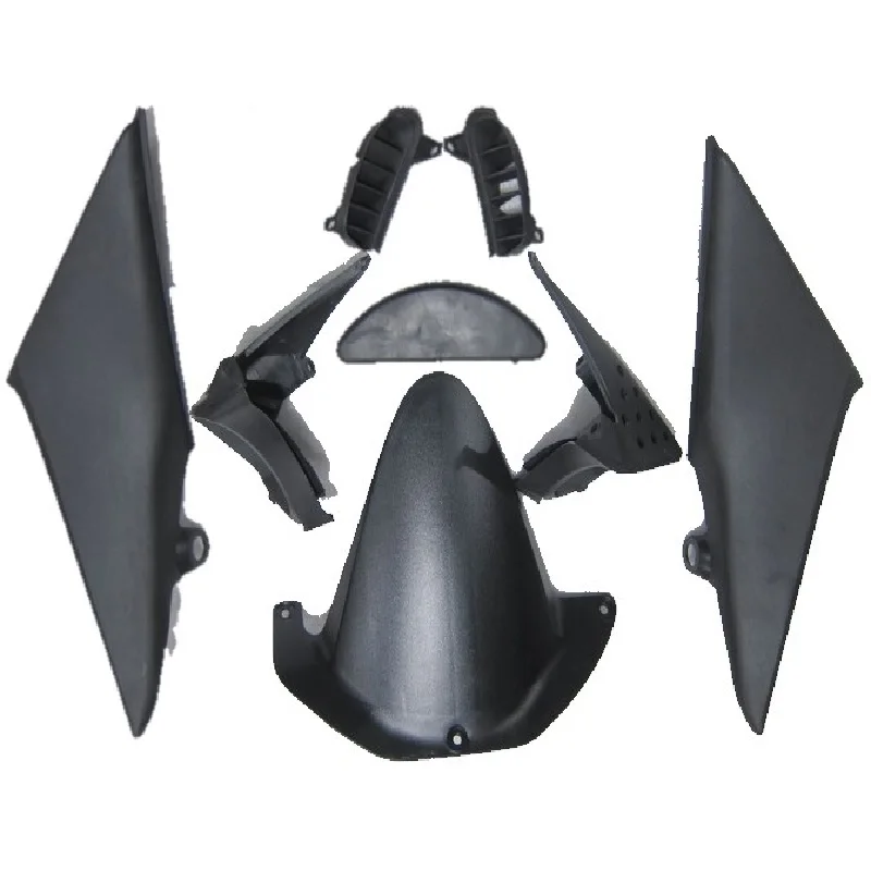 (Литье под давлением) Φ для Honda CBR600RR F5 2003-2004 03-04 черный/оранжевый комплект