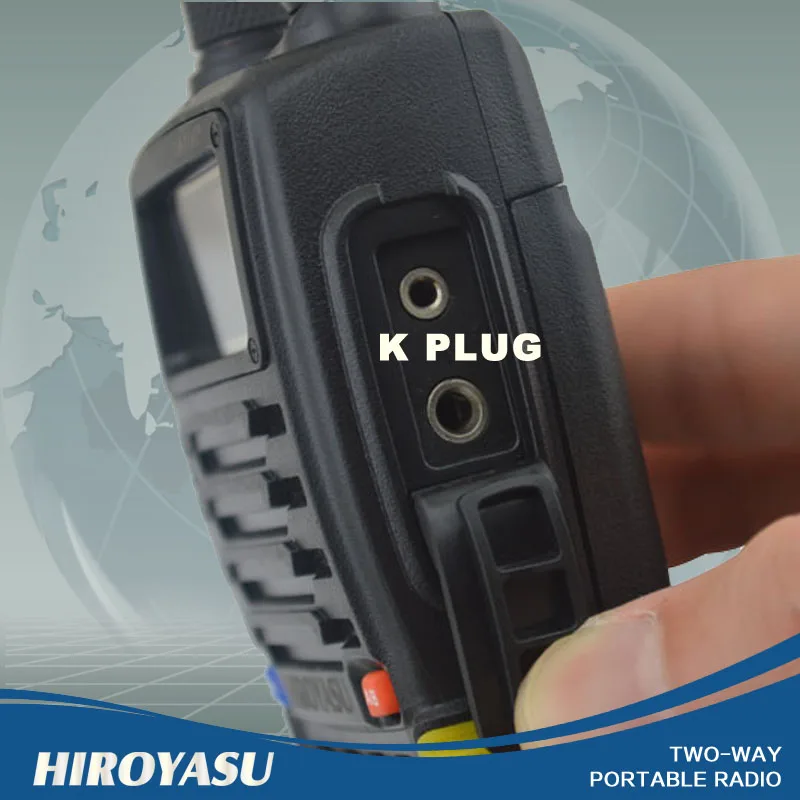 HIROYASU желтая Цветовая Φ 136-174 МГц &amp IM-UV2 Двухдиапазонная 5 Вт/3 Вт 128CH FM 65-108
