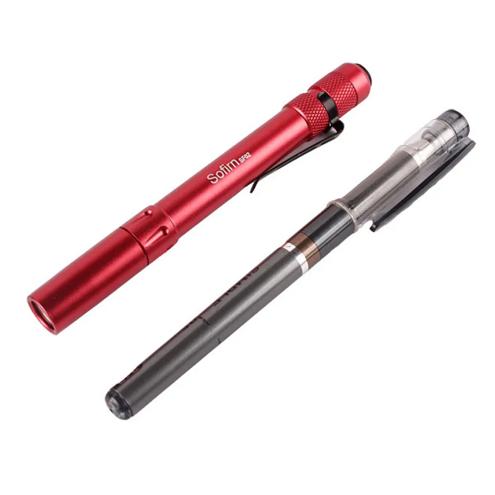Sofirn SF02 красная ручсветильник светильник светодиодный фонарик портативный AAA Cree