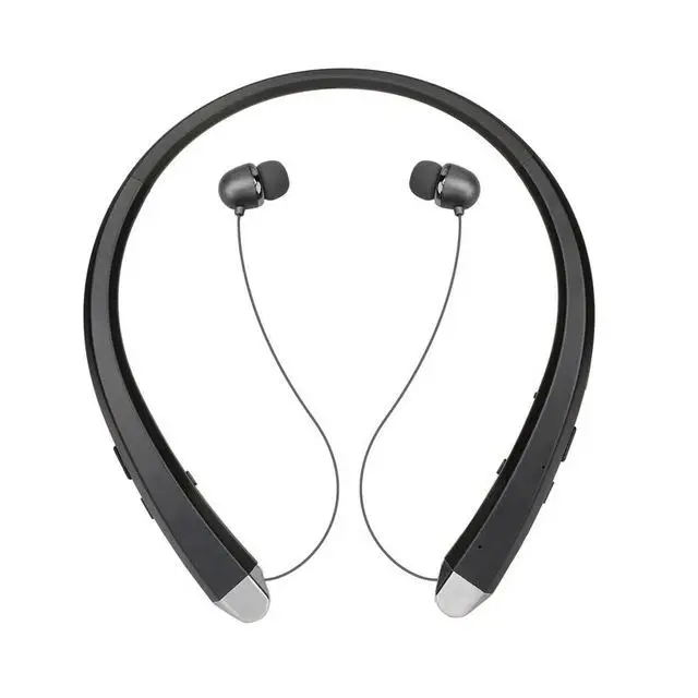 Хоббилайн Беспроводная гарнитура Bluetooth наушники спортивные стерео наушники для LG iPhone SAMSUNG d20 - Цвет: Black