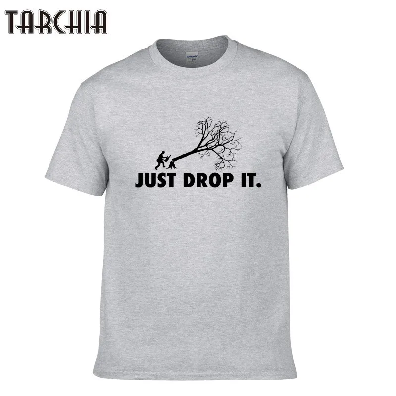 Футболка TARCHIA мужская с коротким рукавом модная брендовая люксовая хлопковая