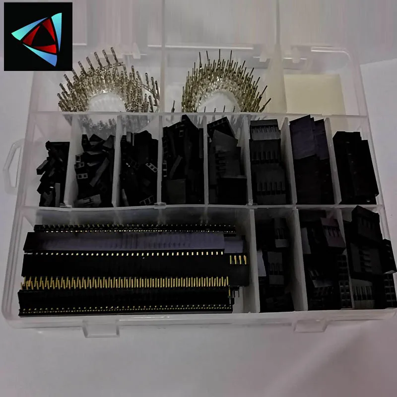 

2270PCS 2.54mm Dupont Connector Cable Jumper Wire 1- 2*4Pin Header Housing Kit Male Female Crimp Terminal Adaptor Potentiometer