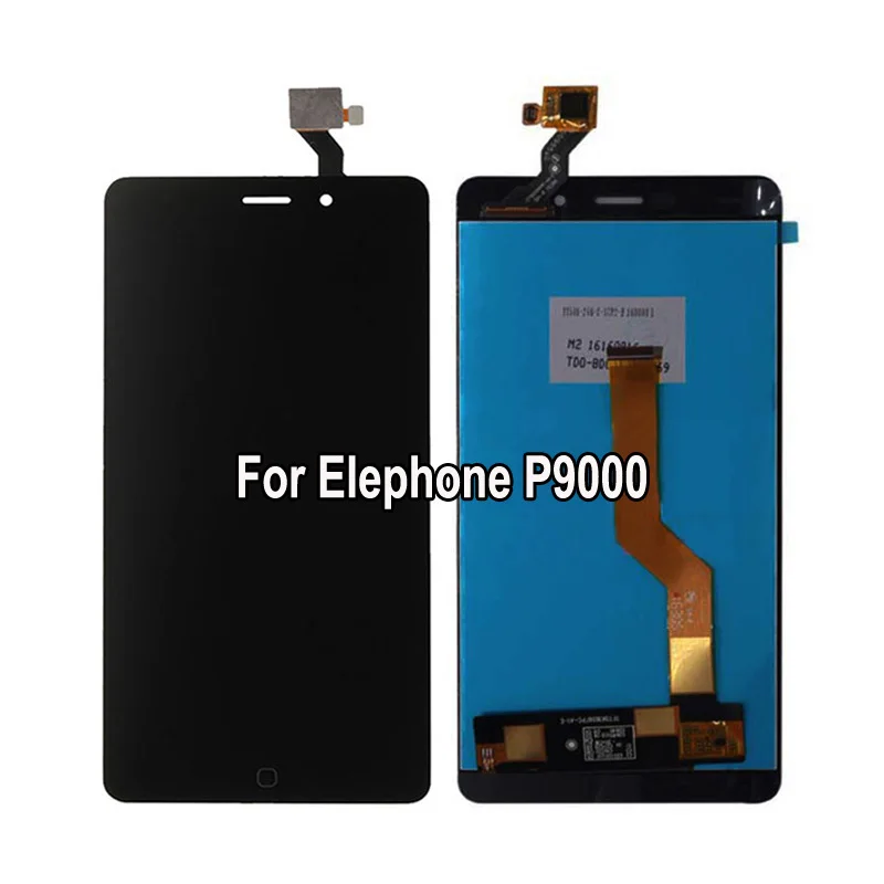 Для Elephone P9000 Запчасти для ЖК дисплея с цифровым преобразователем сенсорного