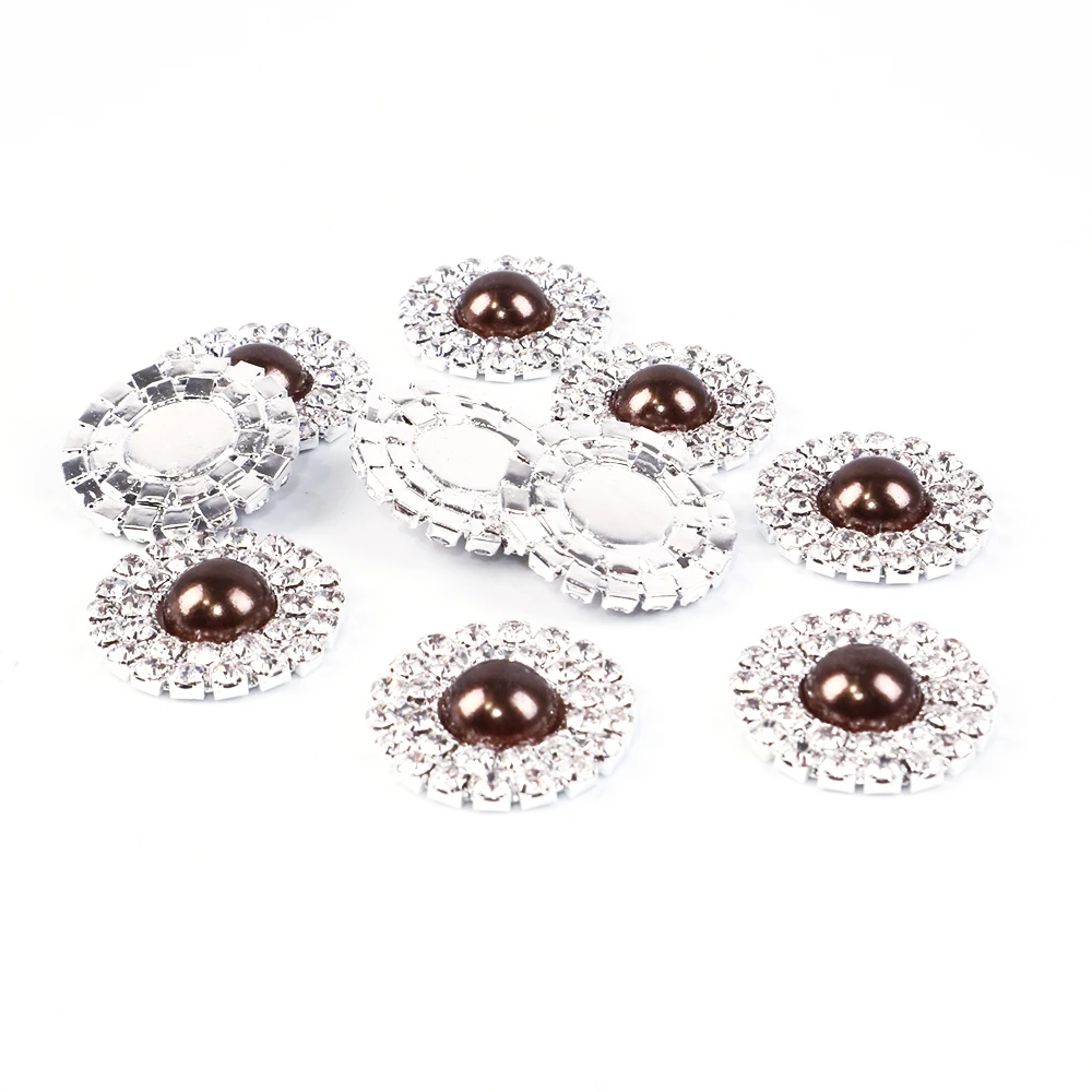 David Accessories мм 22 мм Стразы украшения шапки с бисером для DIY украшения аксессуары, 10Yc5128 - Цвет: 1072476008
