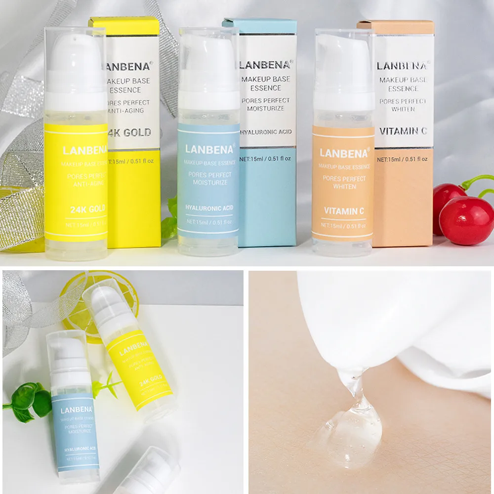 LANBENA основа под макияж, основа под макияж, сыворотка для лица, увлажняющая, контроль жирности, косметика, уход за кожей, подтягивающая Солнцезащитная основа, уход за кожей