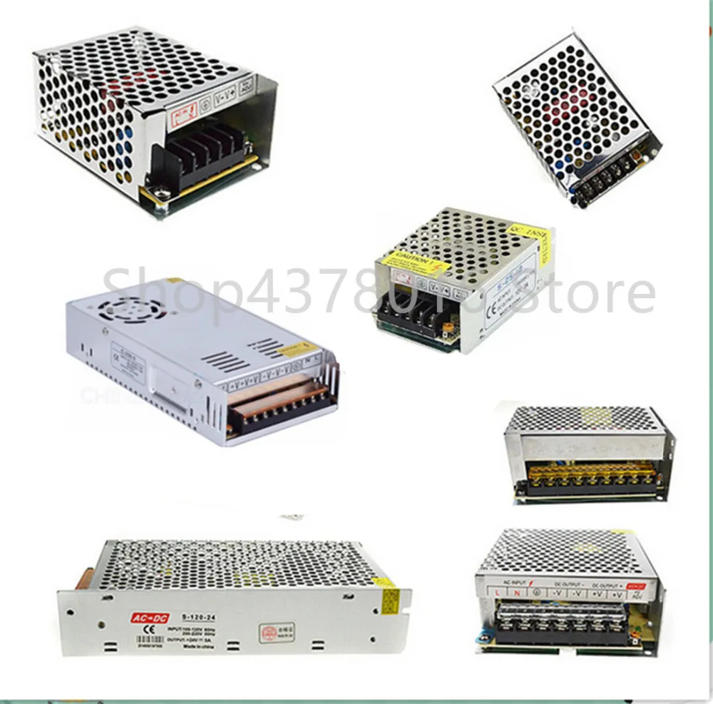 12V светодиодный трансформатор Питание сплиттер адаптер переменного тока 110V-240V