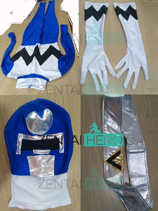 Индивидуальный заказ 5 цветов Seiju Sentai Gingaman костюм супергероя лайкра спандекс зентай косплей костюм на Хэллоуин C172
