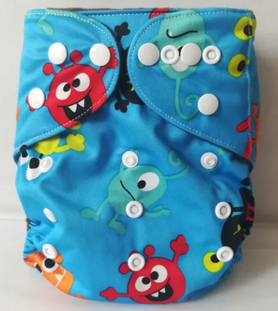 BAMBOO CHARCOAL Cloth diapers Nappy Baby Diapers Washable Baby Pocket Nappy Cloth Reusable Diaper 7color can be choosen