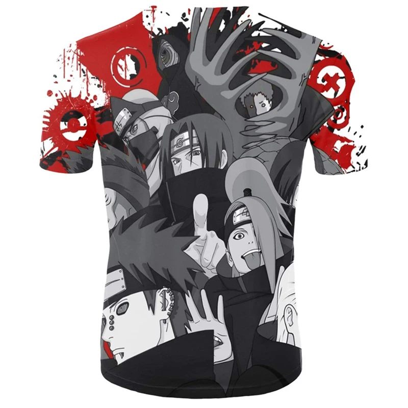 

New Sale Anime 3D Printing T Shirt Costume Streetwear Harajuku Tops Tees Summer Tshirts Unisex Cartoon T-shirt Plus Size