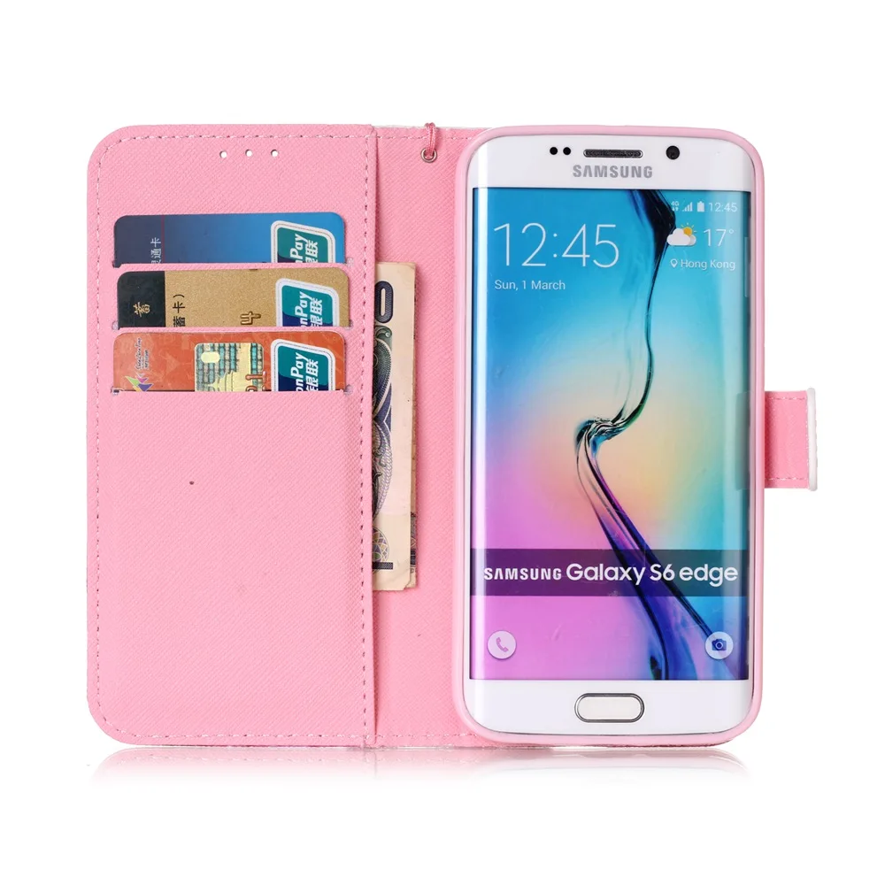 Чехол для Samsung Galaxy S6 S 6 edge S6edge SM G925 G925F G925W8 G925J G925Z кожаный чехол телефона|case for samsung