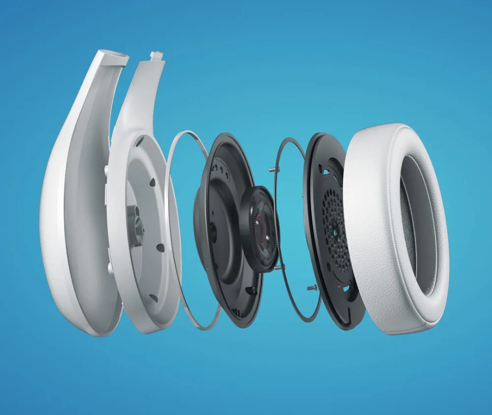 Оригинальные Xiao mi наушники Bluetooth наушники модные караоке mi Беспроводная bluetooth-гарнитура с mi cophoneHead-Mount White