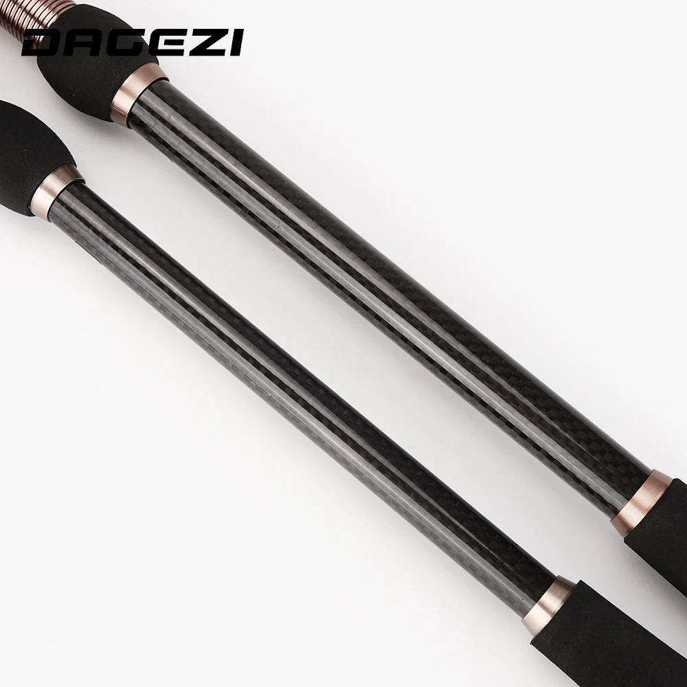 

DAGEZI MH Power Portable Spinning Fishing Rods Carbon Fiber Telescopic Fishing Rod for Lure Fishing Tackle Fishing Lure Rod