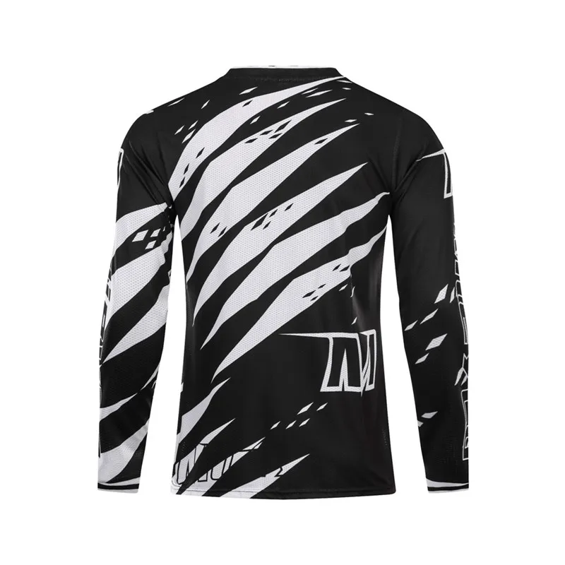 Фото Мужская одежда для езды на мотоцикле Ricing Downhill Jersey DH MTB BMX, одежда для горного велосипеда, мотокросса, топы, одежда Ropa Ciclismo №3