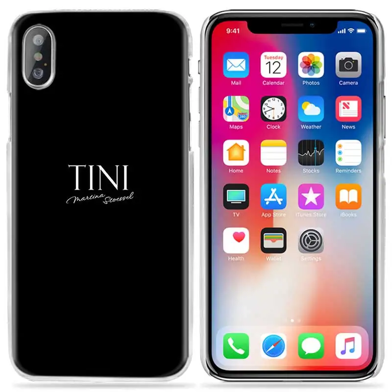 08 Чехол Martina Stoessel Violetta Girl для iPhone XS Max XR X 10 7S 8 6 6S Plus 5S SE 5 4S 4 5C Прозрачный жесткий чехол для телефона из поликарбоната - Цвет: 08