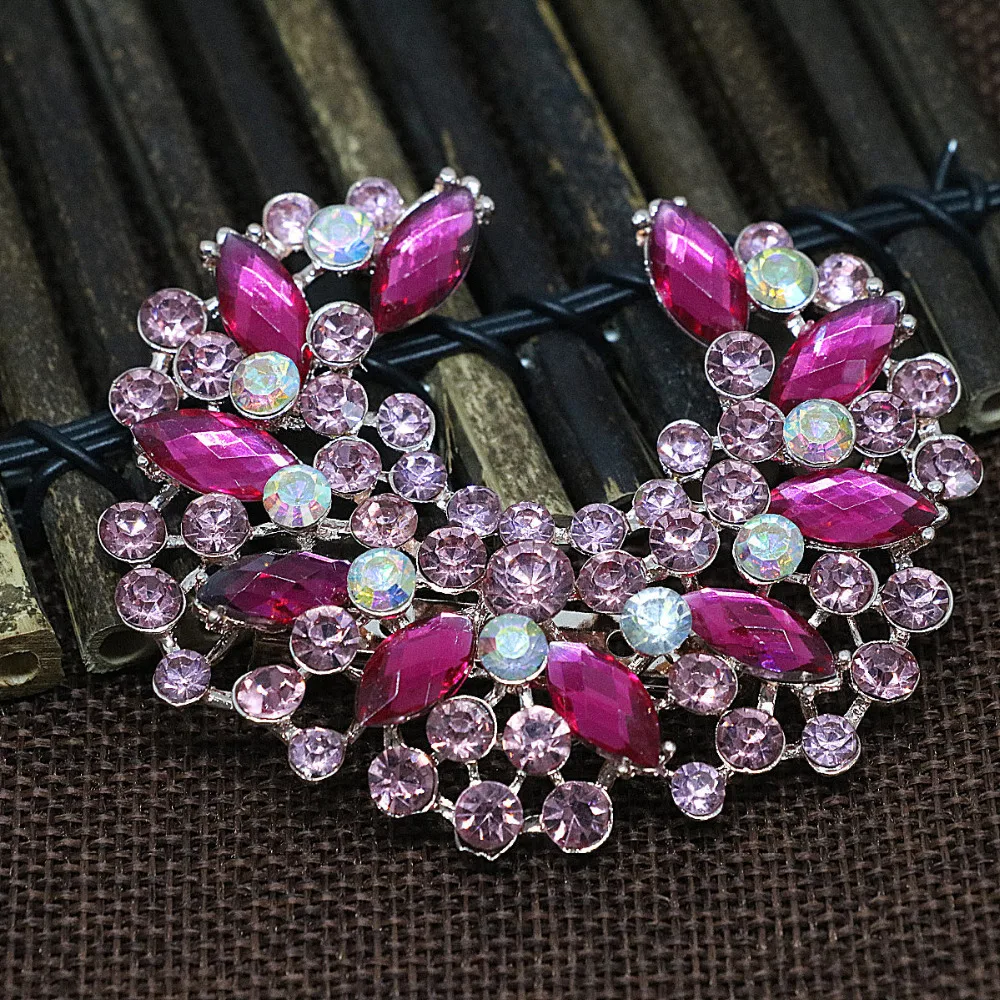 Уникальная брошь с большой луной из розового золота горячие продажи булавки со