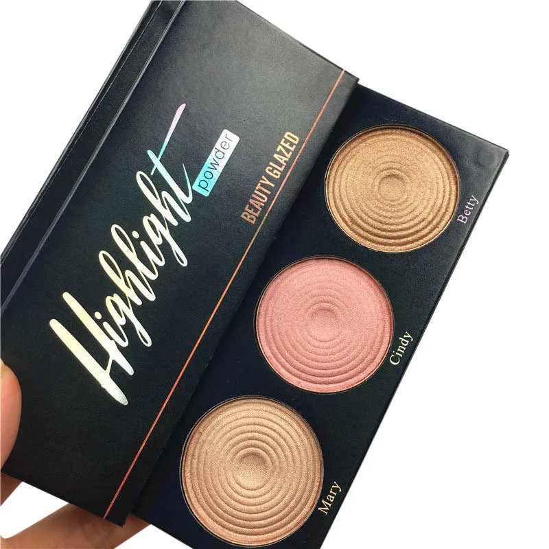Блестящие тени для век Mary Betty Cindy Lou Manizer 3 в 1 мерцающие палитра|eye shadow|cindy loumary betty cindy