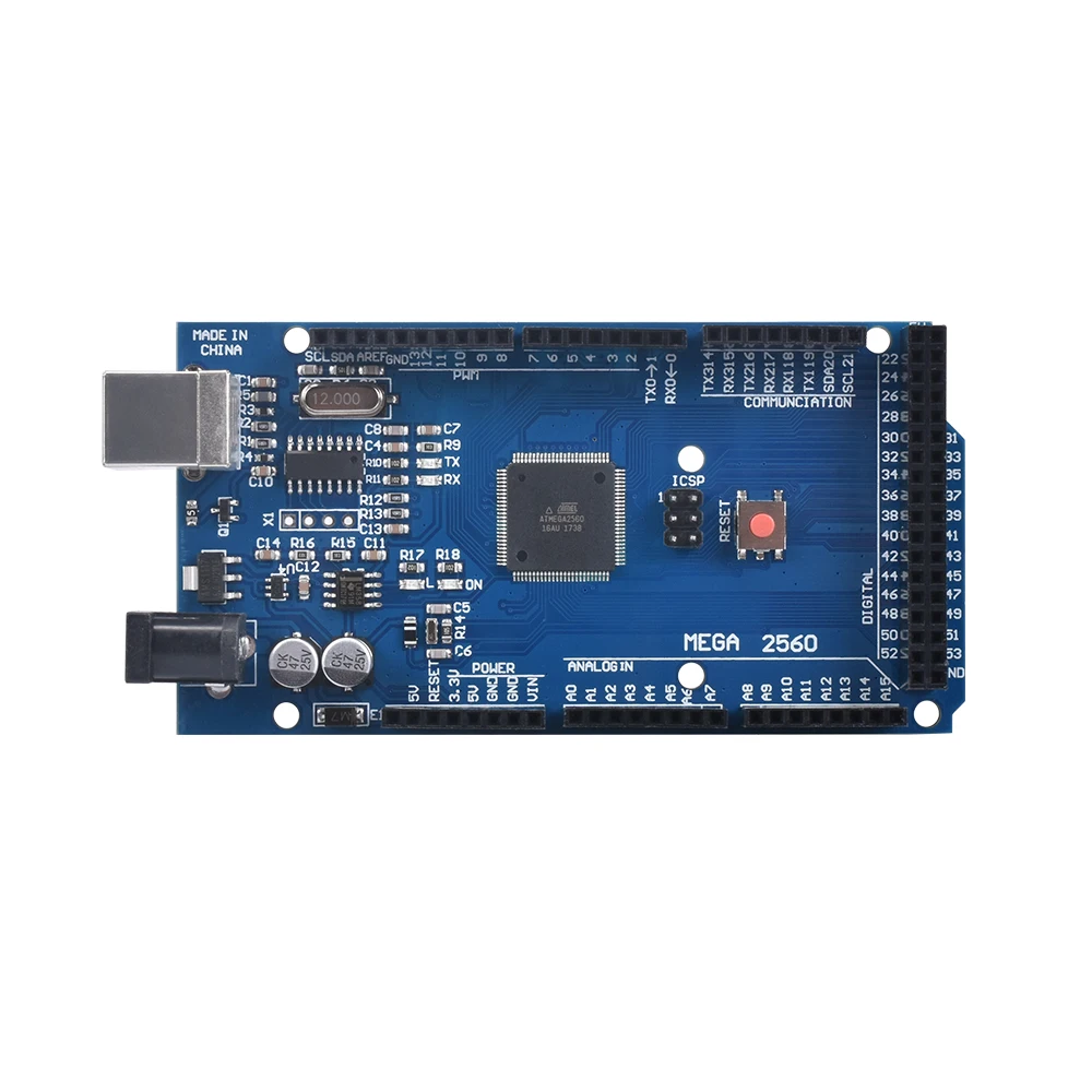 Мега 2560 R3 Мега 2560 REV3 ATmega 2560-16AU доска+ USB Совместимость для MKS GEN V1.4/BIGTREETECH GEN V1.0/Ramps 1,4 Ramps 1,5