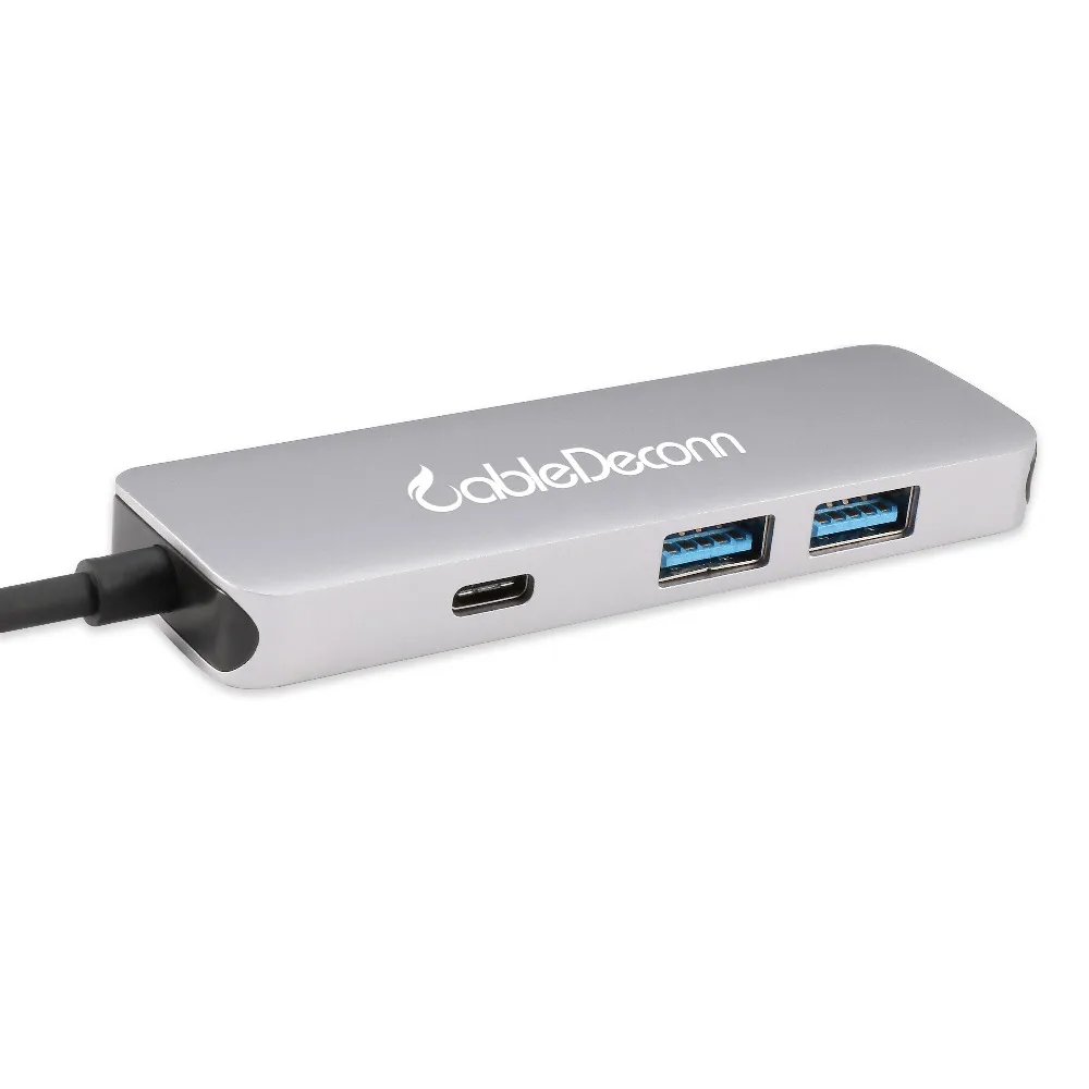 Usb c hdmi usb концентратор thunderbolt 3 многопортовый док-станция type-c к 4k 0 кабель-адаптер