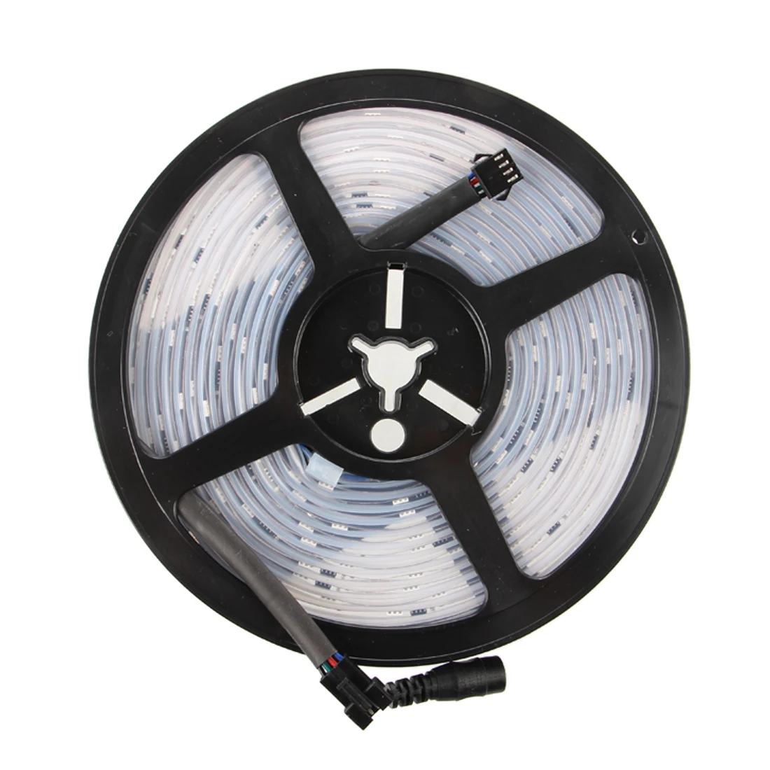 Самый дешевый 5 м 5050SMD RGB светодиодный 6803IC светильник полоса чеканка Волшебная