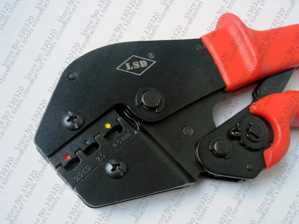 Обжимной инструмент с храповым механизмом/плоскогубцы изолированные клеммы 0 5-6