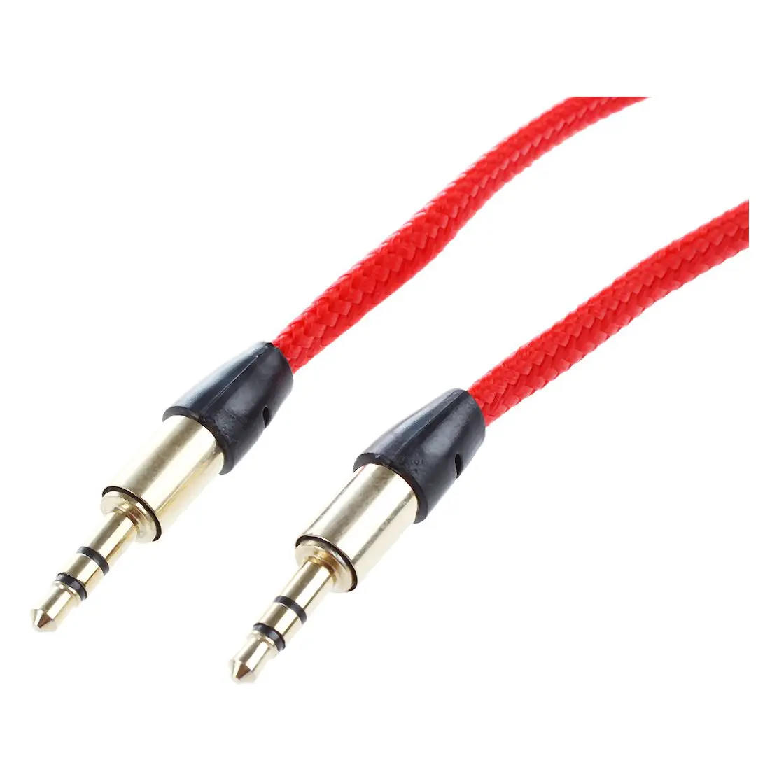 1 м 3 ФУТА 5 мм Штекерный разъем M/M Аудио стерео Aux кабель свинцовый ПК MP3 DVD красный |