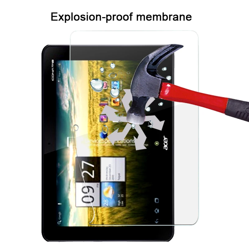 1 шт. Взрывозащищенная нано мягкая пленка для Acer Iconia Tab A200 10 &quotпластиковая анти