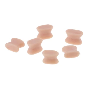 2 шт. новый силиконовый гелевый сепаратор для пальцев ног для Bunion коррекции вальгусной деформации большого пальца перекрытия ремонт кости ортопедические вставки