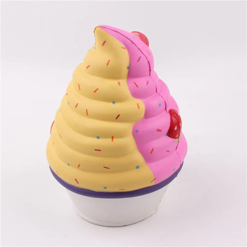 Бесплатная доставка 1 шт. Squishies игрушки милые панды Мороженое Мягкие медленный